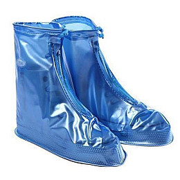 Бахилы уличные чехлы-дождевики для обуви OPT-TOP Cover for rain shoes Синий (2104618363)