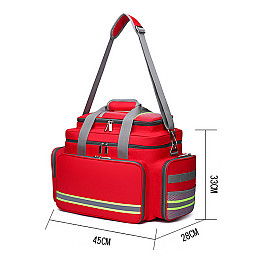 Сумка-органайзер фельдшера для медикаментів Profi Care 45 см Червоний (IBC002R)