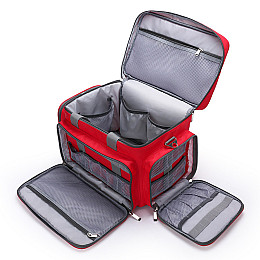 Сумка-органайзер фельдшера для медикаментів Profi Care 45 см Червоний (IBC002R)