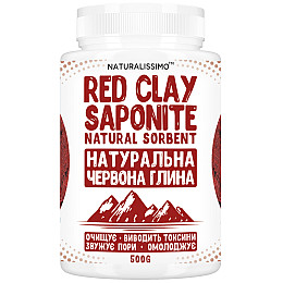 Глина красная Naturalissimo Сапонит 500 г (hub_uj26y4)