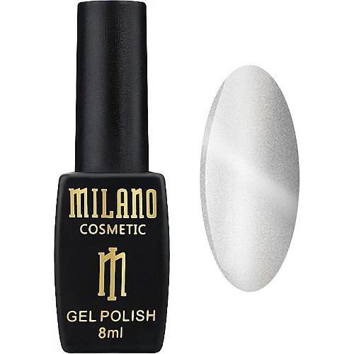 Гель-лак Milano №01 Cat Eyes Deluxe Сірий 8 мл (61052)