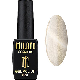 Гель-лак Milano №02 Cat Eyes Deluxe Бежевий 8 мл (61053)