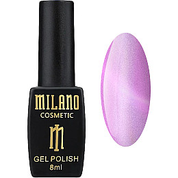 Гель-лак Milano №07 Cat Eyes Deluxe Фіолетовий 8 мл (61058)