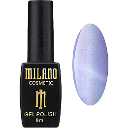 Гель-лак Milano №08 Cat Eyes Deluxe Голубий 8 мл (61059)