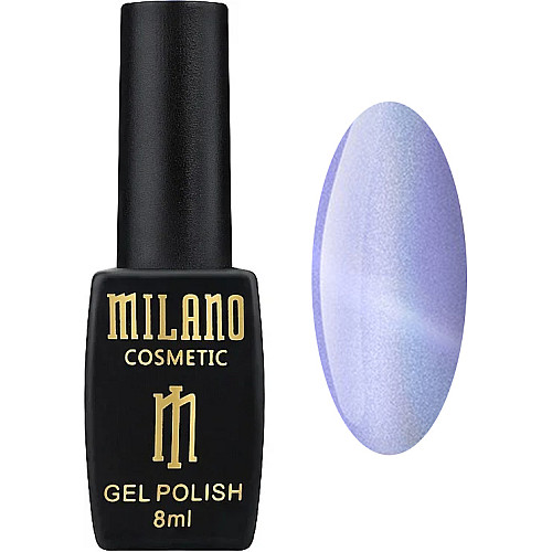 Гель-лак Milano №08 Cat Eyes Deluxe Голубий 8 мл (61059)