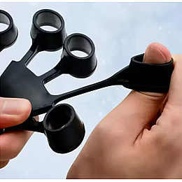 Універсальний ручний тренажер для сили пальців Standart NPK 1 шт Чорний