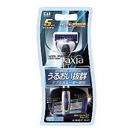 Бритва безпечна чоловіча 5 лезвій Kai razor KAI-5 Razor Axia Різнокольорова
