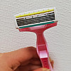 Набір бритв для жінок Kai razor PURE KOMACHI Рожевий 3 шт
