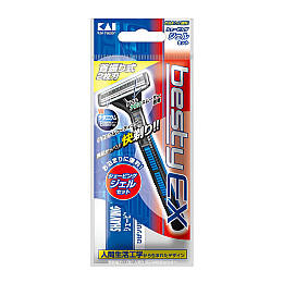 Набор для бритья Kai razor Dispo razor Besty EX Черно-синий