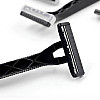 Набір одноразових бритв з 2 лезвиями Kai razor Чорний 20 шт
