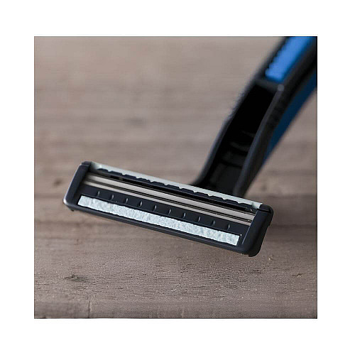Одноразові бритви Kai razor Чорно-синій 8 шт
