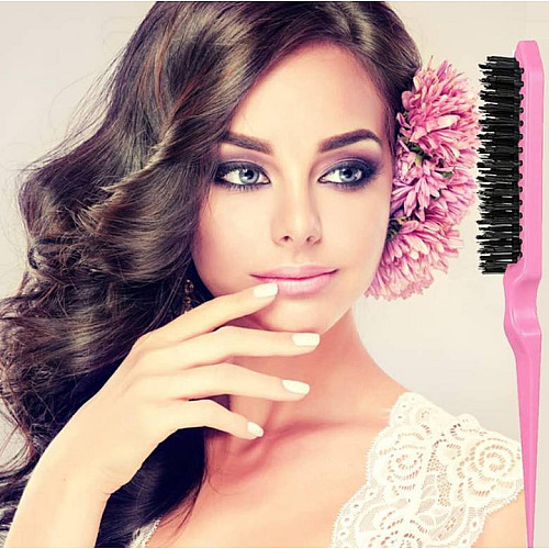 Набір гребінців та інструментів для укладки Urbankit 10 шт Pink GR98D