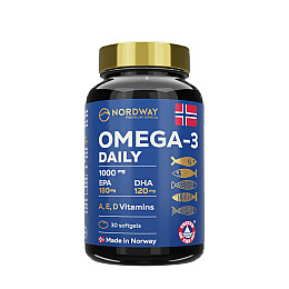Омега 3 Nordway Daily Omega-3 1000 мг 30 капсул (CO003708)