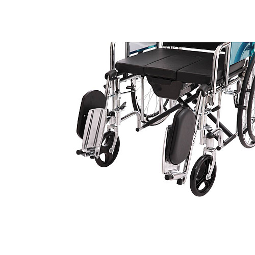 Инвалидная коляска с туалетом MED1 до 135 кг KY608GC-51