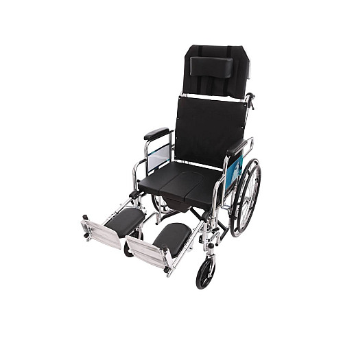 Инвалидная коляска с туалетом MED1 до 135 кг KY608GC-51
