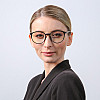 Очки для комп'ютера LuckyLOOK Blue Blocker Пантo Чорний 754-706