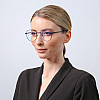 Очки для комп'ютера LuckyLOOK Blue Blocker Фешн-класика Чорний 754-805