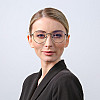 Очки для комп'ютера LuckyLOOK Blue Blocker Фешн-класика Чорний 754-805
