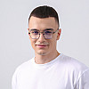 Очки для компьютера LuckyLOOK Blue Blocker Фэшн-классика Черный 754-799