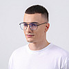 Очки для комп'ютера LuckyLOOK Blue Blocker Фешн-класика Чорний 754-768