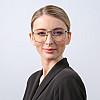 Очки для комп'ютера LuckyLOOK Blue Blocker Квадрати Чорний 754-669
