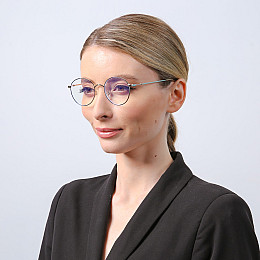 Очки для компьютера LuckyLOOK Blue Blocker Тишейды Черно-золотистый 754-638