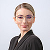 Очки для комп'ютера LuckyLOOK Blue Blocker Тишейди Чорно-золотистий 754-638