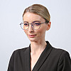 Очки для комп'ютера LuckyLOOK Blue Blocker Фешн-класика Чорний 754-591