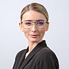 Очки для комп'ютера LuckyLOOK Blue Blocker Фешн-класика Чорний 754-560