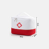 Сумка-органайзер для медикаментов Profi Care 20 x 15 x 14 см Бело-красный (IBC003SOR)