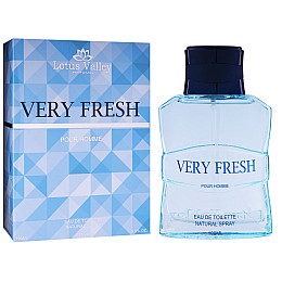 Чоловіча туалетна вода Lotus Valley Very Fresh 100 мл (2523651942)
