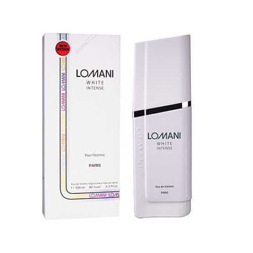 Чоловіча туалетна вода Parfums Parour Lomani White Intense 100 мл (2523652017)