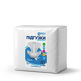 Подгузники для дорослих MED1 WC01 XL 10 шт