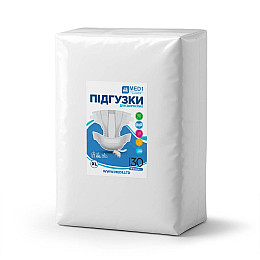 Подгузники для взрослых MED1 WC01 XL 30 шт