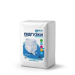 Трусы-подгузники для взрослых MED1 WC02 M 10 шт