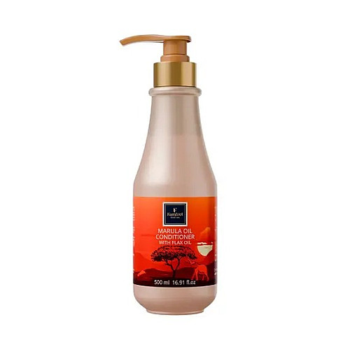 Кондиционер для волос Famirel Marula Oil с маслом семян Лена 500 мл (7290114085816)