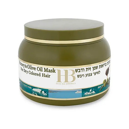 Маска для волос Health and Beauty с оливковым маслом и медом 250 мл (7290011843304)