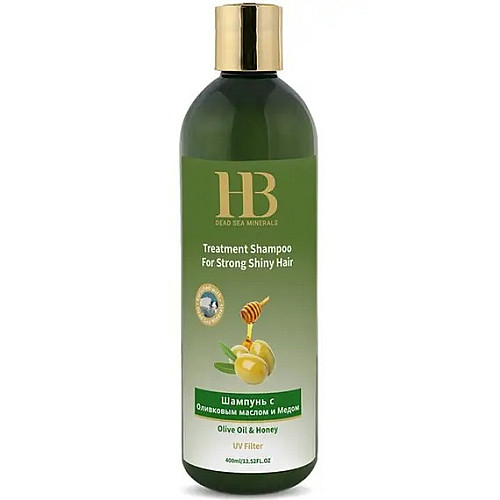 Шампунь для волос с оливковым маслом и медом Health and Beauty 400 мл (7290012326707)