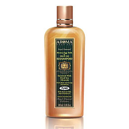 Шампунь Dead Sea Aroma с желтком медом и оливковым маслом 380 мл (7290010493593)