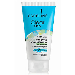 Гель для вмивання обличчя Careline 3в1 Clear Skin All In One 150 мл (7290104964251)