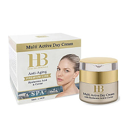Дневной крем Health and Beauty 35 с гиалуроновой кислотой и экстрактом икры 50 мл (7290015247245)