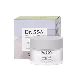 Крем для лица Dr.Sea из Авокадо и Алоэ Вера 50 мл (7293720020684)