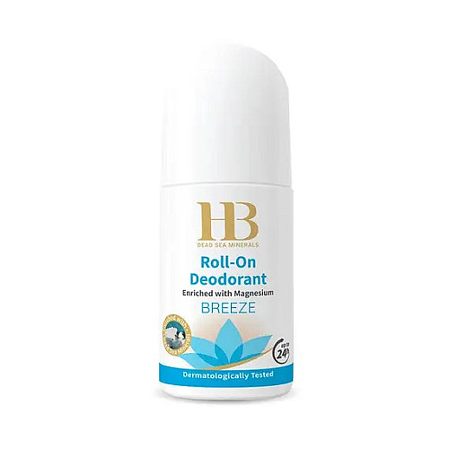 Шариковый дезодорант Health and Beauty Breeze Blue с магнием 75 мл (7290017824413)