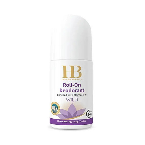 Шариковый дезодорант Health and Beauty Wild Рurple с магнием 75 мл (7290017824444)