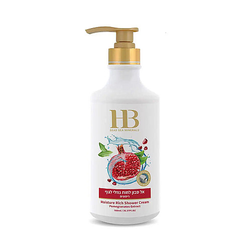 Крем гель для душа Health and Beauty Гранат 780 мл (7290012326608)