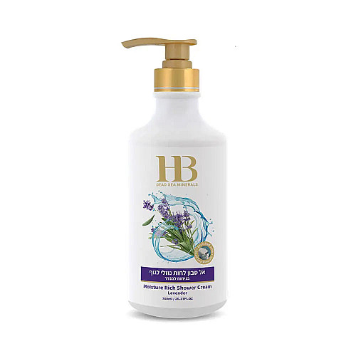 Крем гель для душа Health and Beauty Лаванда 780 мл (7290014043725)