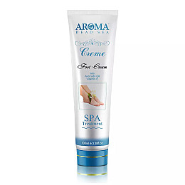 Крем для ніг Dead Sea Aroma з маслом авокадо та вітаміном Е 100 мл (7290010492619)