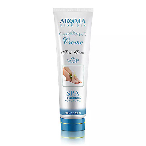 Крем для ніг Dead Sea Aroma з маслом авокадо та вітаміном Е 100 мл (7290010492619)