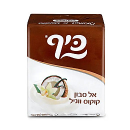 Мило для чутливої шкіри Keff Solid Soapless Soap Coconut Vanila 100 г 4 шт (7290013848826)