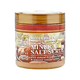 Солевий скраб Dead Sea Collection з маслом мигдалю, ванілі та мінералами Мертвого моря 660 г (830668009677)
